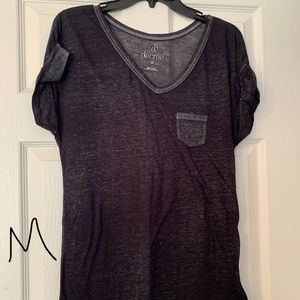 Flowy Marbled Grey Top